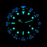 Bobroff Black Rubber Sport Watch
